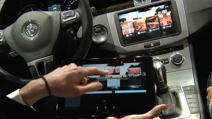 Tablet conectada a tu coche