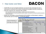 Definição/Como fazer a DACON Demonstrativo de Apuração de Contribuições Sociais