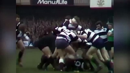 Barbarians vs All Blacks Rugby Edwards e la più grande meta (720p Full HD)