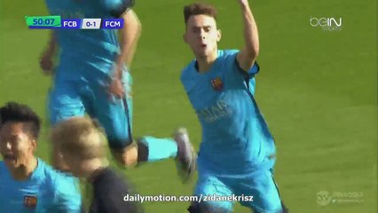 FC Barcelona U19  3-1 Midtjylland U19 HD - All Goals & Full Highlights Youth League 23.02.2016 HD