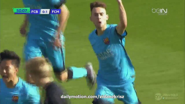 FC Barcelona U19 3-1 Midtjylland U19 HD - All Goals & Full Highlights Youth League 23.02.2016 HD