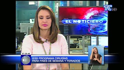 IESS programa cirugías para fines de semana y feriados
