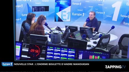 Nouvelle Star 2016 : André Manoukian fait une grosse boulette et dévoile l’identité de deux finalistes (Vidéo)
