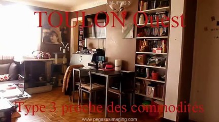 TOULON IMMOBILIER Vente appartement T3 Toulon - Cave et double vitrage