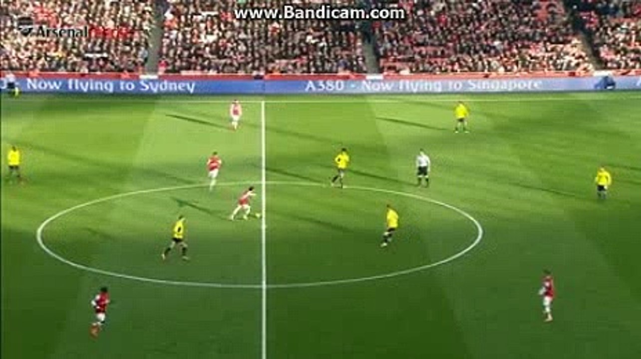 "TOMAS ROSICKY... that is a wonderful goal from Arsenal!"  -  HD -