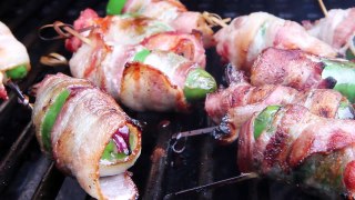 Grilling Recipes - How to Make Bacon Jalapeno Pepper Chicken Bites