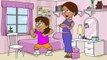 Dora misbehaves at Caillous house and gets grounded