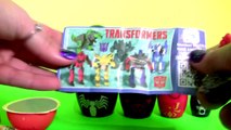 Spiderman Stacking Cups Nesting Toys SURPRISE with Peter Parker Symbiote & Transformers Optimum