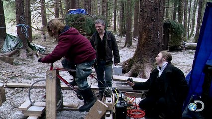 A Bicycle-Powered Generator