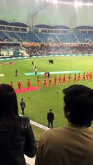 Ali zafar backing up his team Islamabad United