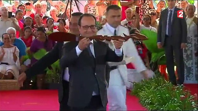Polynésie française : François Hollande reconnaît l'impact sanitaire des essais nucléaires