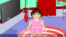 Chubby Cheeks Rhyme with Lyrics and Actions English Nursery Rhymes Cartoon Animation Song Video
