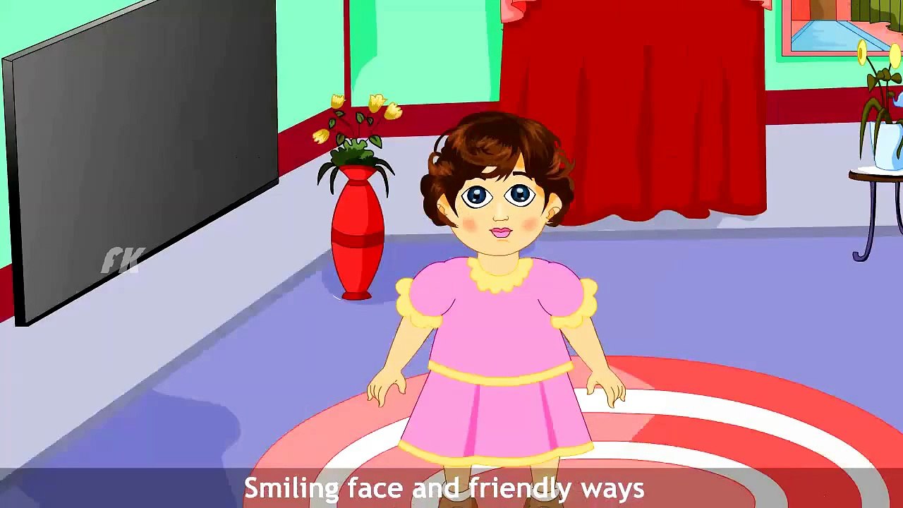 Chubby Cheeks Rhyme with Lyrics and Actions English Nursery Rhymes Cartoon Animation Song Video