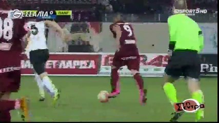 20η ΑΕΛ-Παναιγιάλειος 1-2  2015-16 Στιγμιότυπα tv thessalia