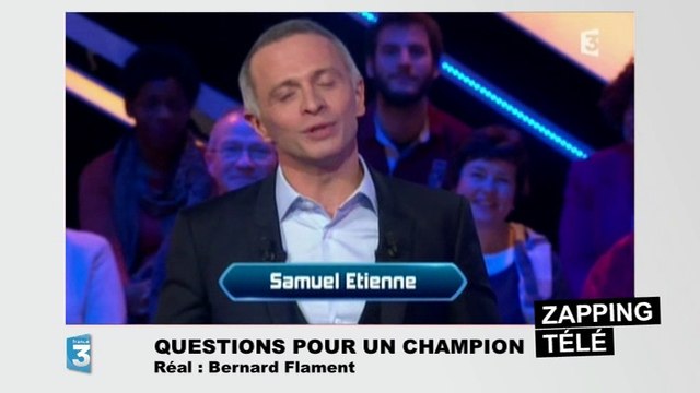 On ne remplace pas Julien Lepers : l'hommage de Samuel Etienne dans son premier Questions pour un champion