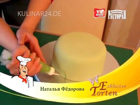 Украшение тортов l Украшение детского торта - Kulinar24TV