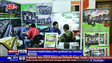 Paripurna DPR Sahkan UU Tapera