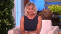Kaley Cuoco shows her new Tattoo