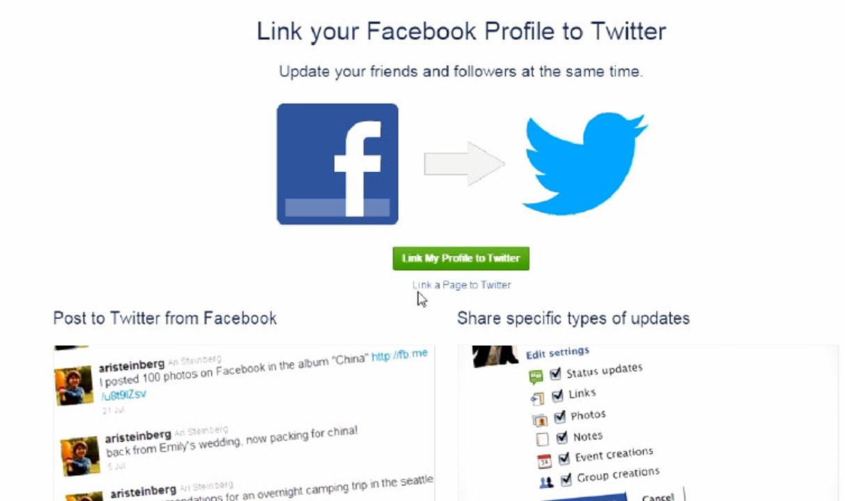 How to Add a Twitter Tab to a Facebook Page And Link Facebook To Twitter 2016