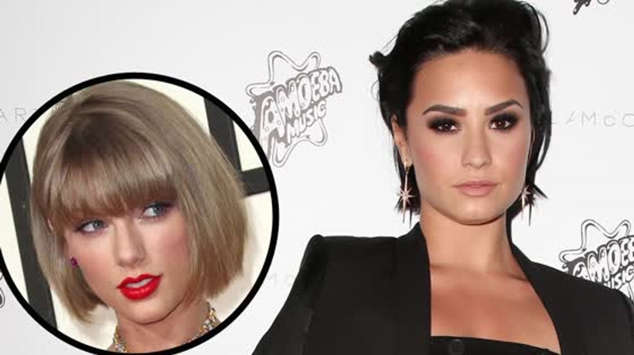 Demi Lovato critica a Taylor Swift por quedarse callada en problema de mujeres