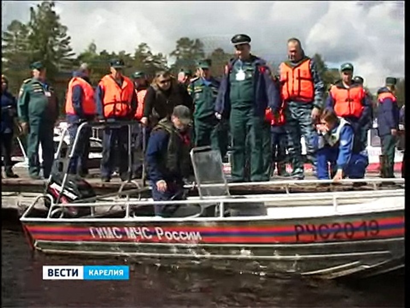 ⁣Водно-моторные соревнования среди инспекторов ГИМС