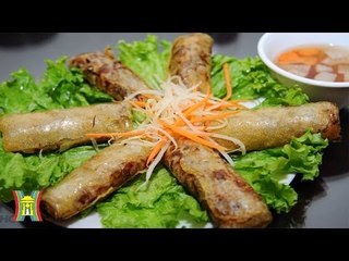 Đổi gió cuối tuần với nem chay rán | HanoiTV
