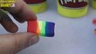 Como hacer un sandwich helado arcoiris de galleta con plastilina de playdoh en español