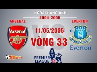 Arsenal vs Everton - NHA 2004-2005