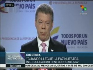 Juan Manuel Santos defiende reformas en el país