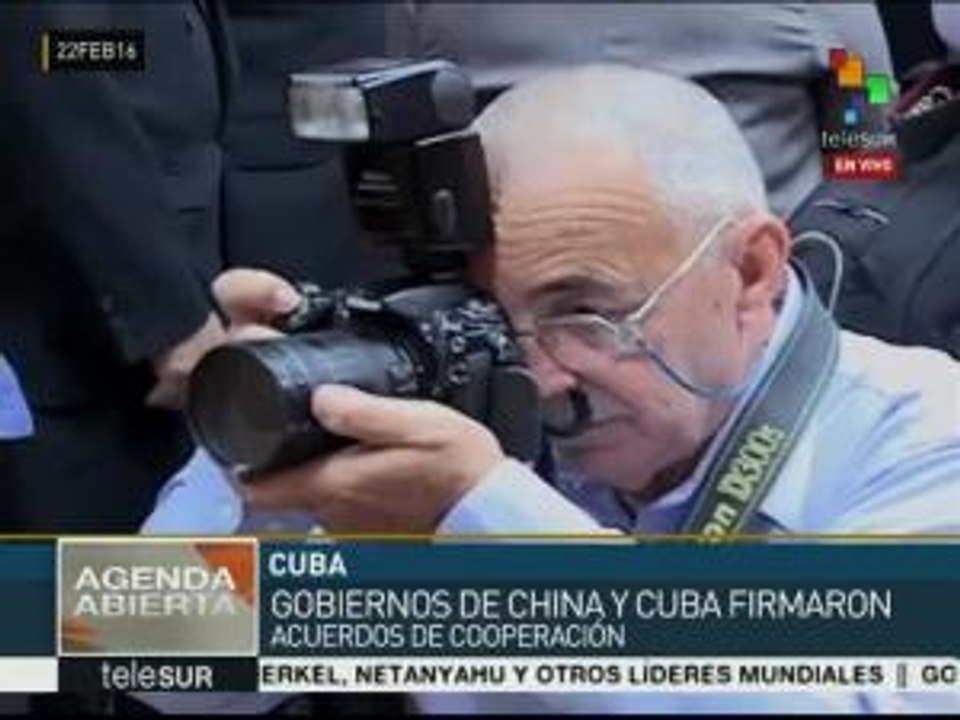 Firman acuerdos de cooperación China y Cuba