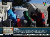 Macedonia impide el paso a migrantes de Siria, Afganistán e Irak