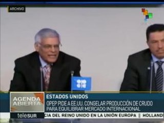 OPEP pide a EE.UU. congelar producción de crudo