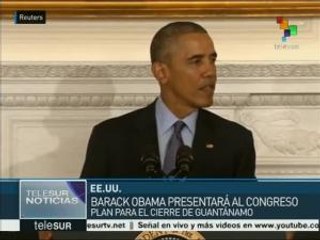 EE.UU.: Obama presentará plan para el cierre de cárcel de Guantánamo
