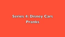 Disney Cars Pranks Mater and Lightning McQueen Spider Prank Sally Disney Car Toys Micro Drifters