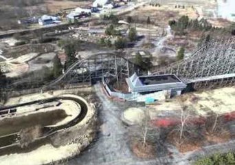 Eerie Drone Footage of Cleveland's Abandoned Theme Park