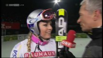 Lindsey Vonn Interview Parallel SL Stockholm