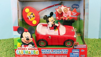 Mickey Mouse Clubhouse Car Spiderman Superhero Mike The Merman Big Hero 6 Barbie DisneyCarToys