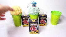 COLOR Ice Cream x3!!! Angry Birds Star Wars Surprise Eggs Collection! w Captain America Энгри Бердс