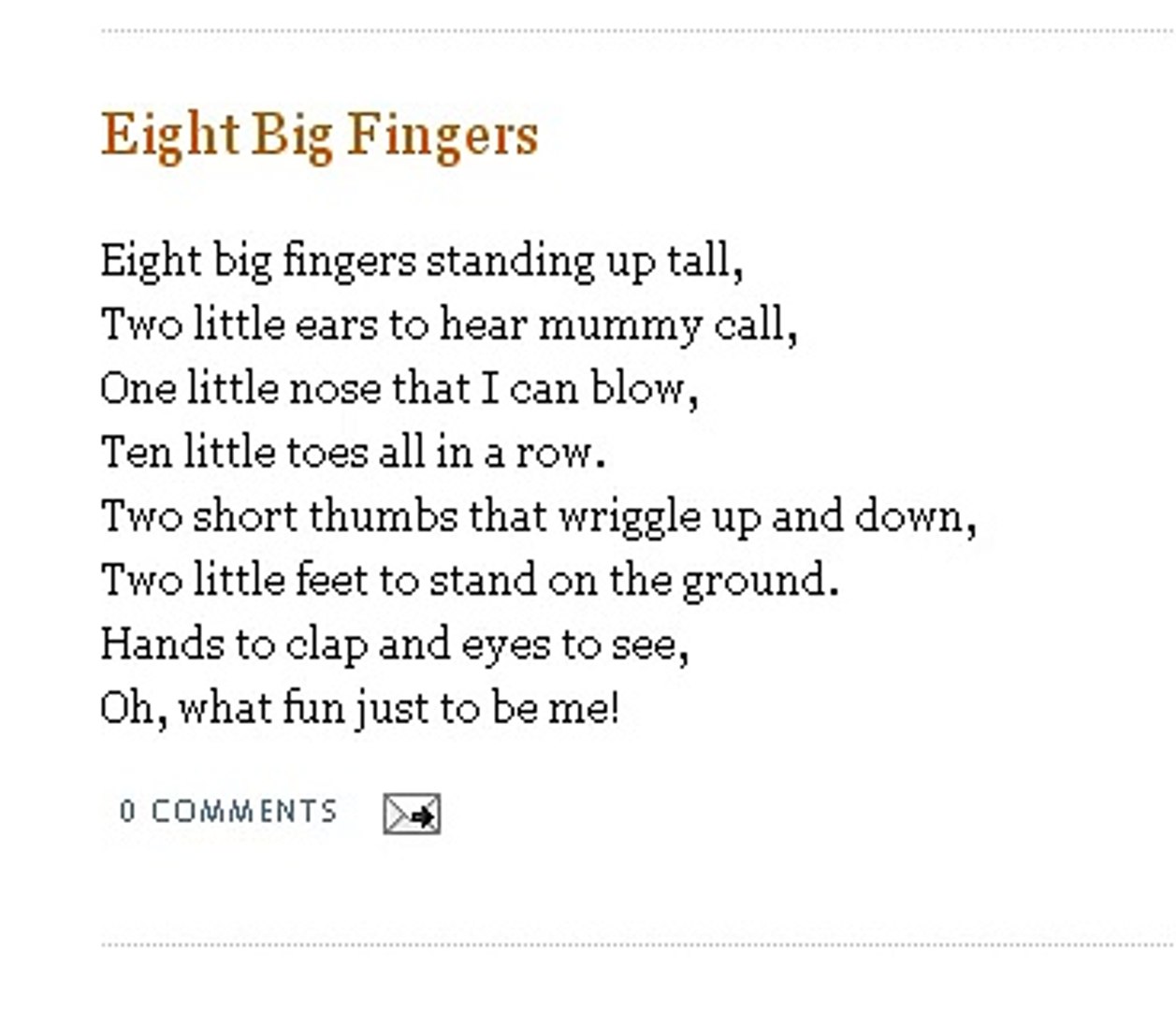 Eight Big Fingers Nursery Rhymes Songs With Lyrics And Action Poems For Kids Lyrics Video Dailymotion eight big fingers nursery rhymes