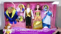 BEAUTY And The BEAST Dolls Disney Princess Belle & Beast Unboxing and Review by EpicToyChannel