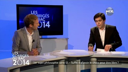 Bac 2014 : correction vidéo sujet philo Bac ES « Suffit-il d’avoir le choix pour être libre ? » et « Pourquoi chercher à se connaître soi-même ? »