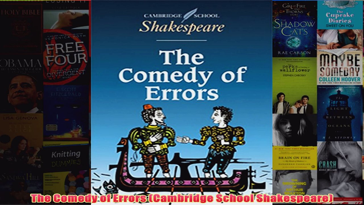 Download PDF  The Comedy of Errors Cambridge School Shakespeare FULL FREE