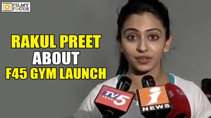 Rakul Preet Singh's F45 Training Fitness Gym Launch - Filmy Focus