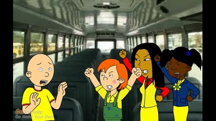 Caillou Gets Blamed on the School Bus