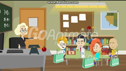 Caillou gets held back/grounded.