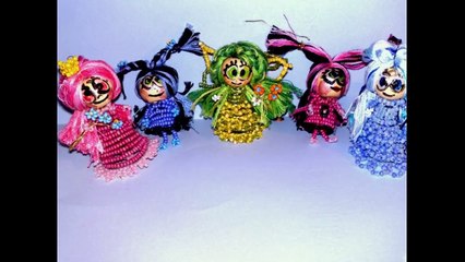 Творите уникальные украшения: бисерные игрушки и заколки ✨