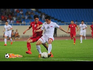 Pha làm bàn đầy uy lực của ĐTVN vào lưới Triều Tiên