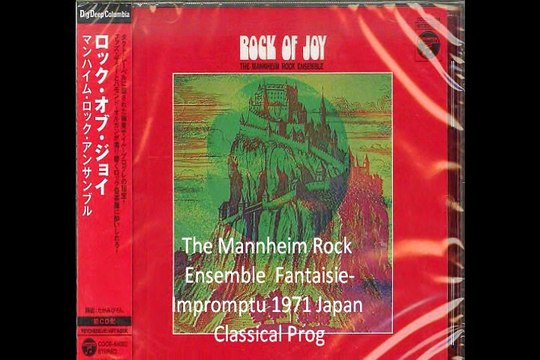 The Mannheim Rock Ensemble Fantaisie-Impromptu-幻想即興曲 1971 Japan Classical Prog