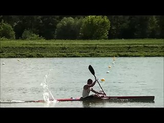 Гребля на байдарке,контрольная тренировка 250м