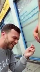 Proposing To Strangers In Public Prank  Funny Videos 2015
